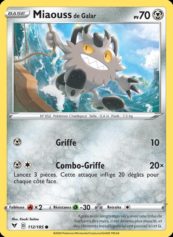 Miaouss de Galar card