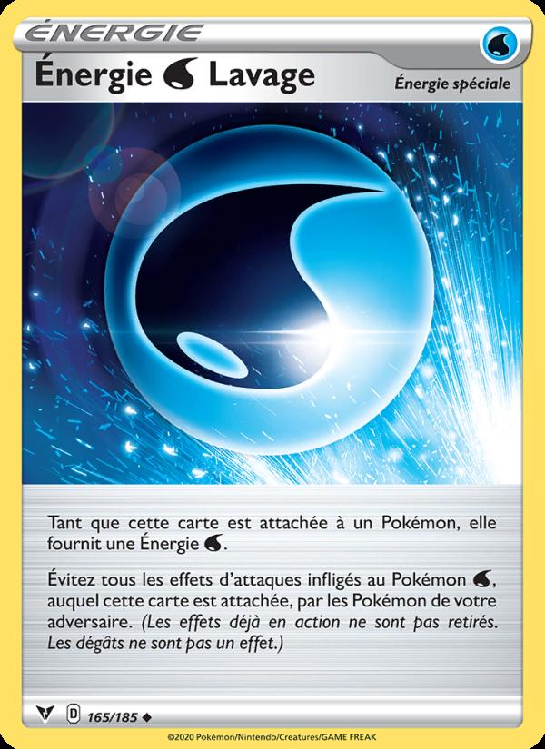 Énergie Water Lavage card