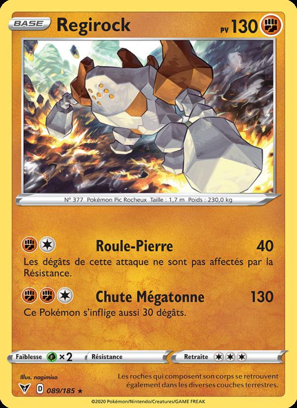 Regirock card