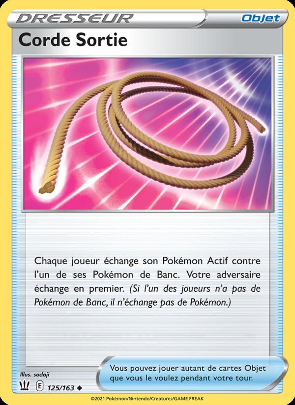 Corde Sortie card