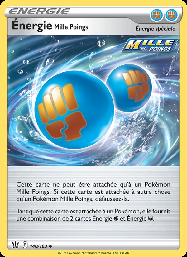 Énergie Mille Poings card