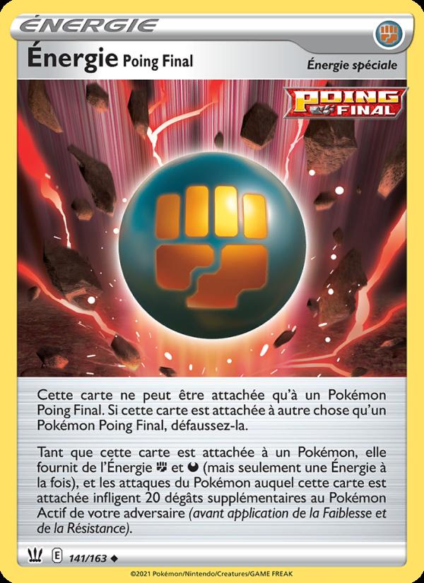 Énergie Poing Final card