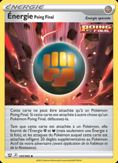 Énergie Poing Final card