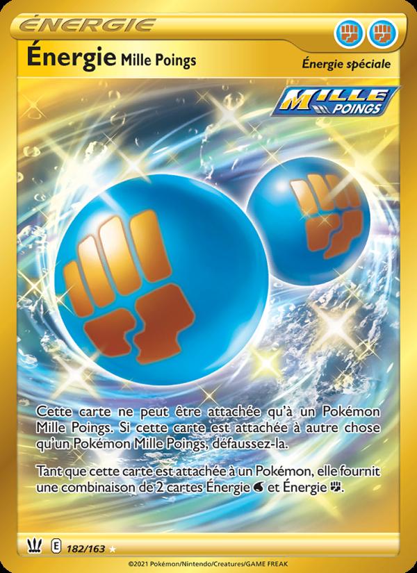 Énergie Mille Poings card