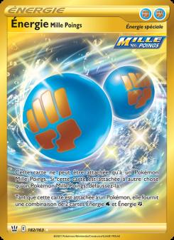 Énergie Mille Poings card