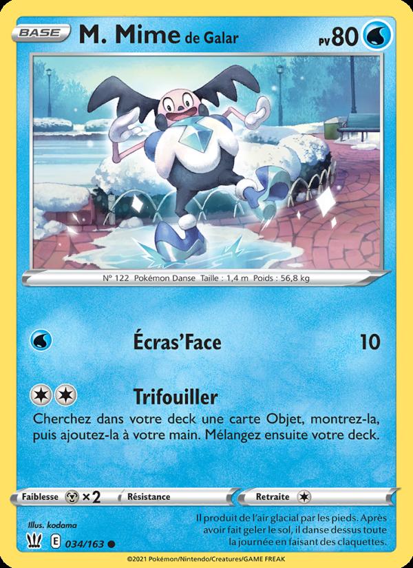 M. Mime de Galar card