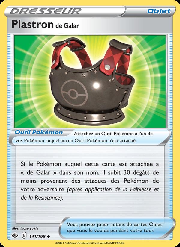 Plastron de Galar card