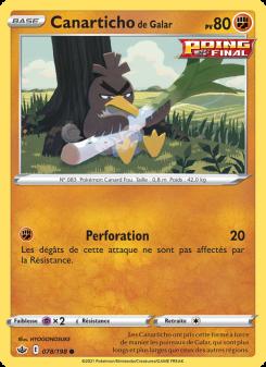 Canarticho de Galar card