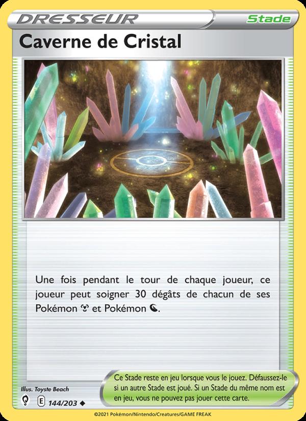 Caverne de Cristal card