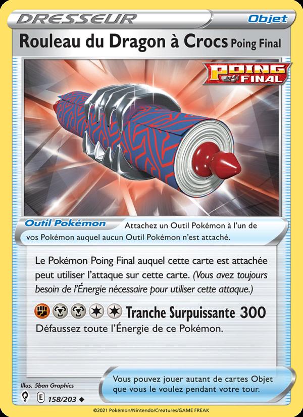 Rouleau du Dragon à Crocs Poing Final card