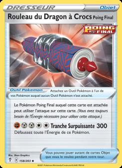 Rouleau du Dragon à Crocs Poing Final card