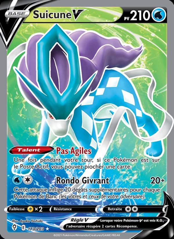 Suicune V card
