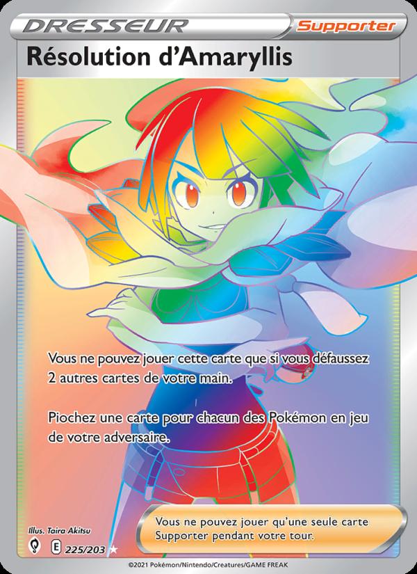 Résolution d'Amaryllis card