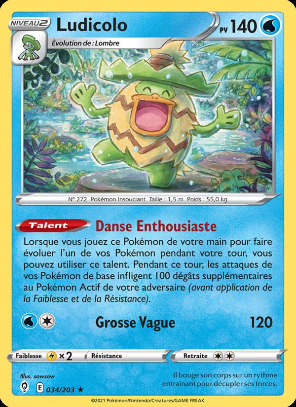 Ludicolo card