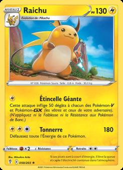 Raichu card
