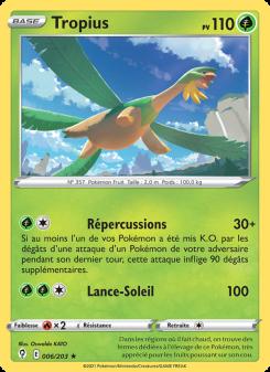 Tropius card