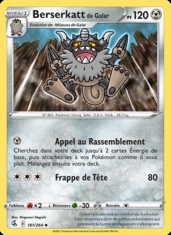 Berserkatt de Galar card