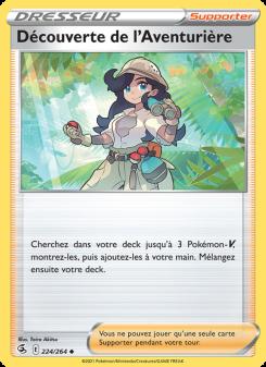 Découverte de l'Aventurière card