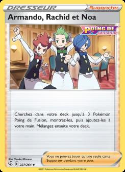 Armando, Rachid et Noa card