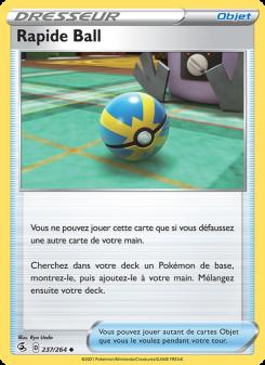 Rapide Ball card