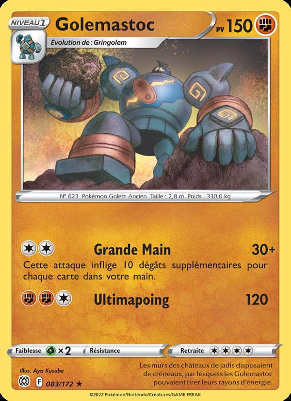 Golemastoc card