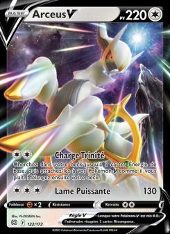 Arceus V card