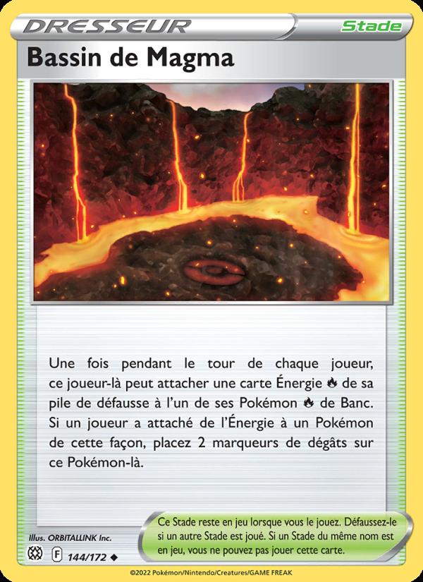 Bassin de Magma card