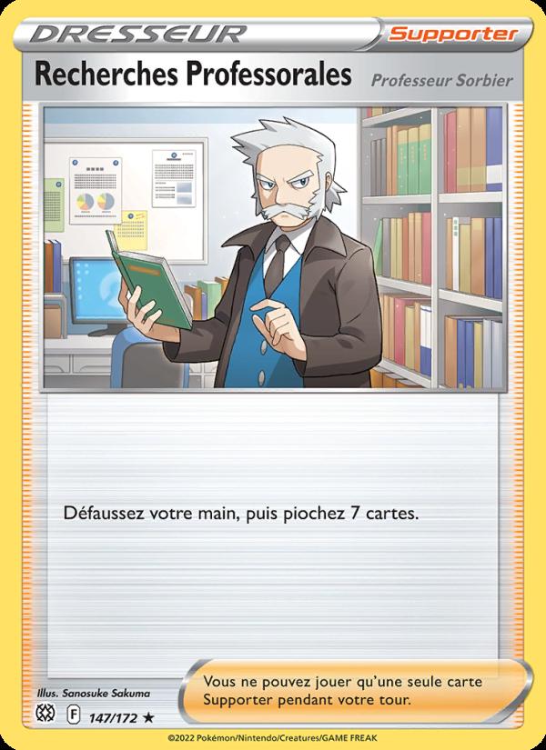 Recherches Professorales card
