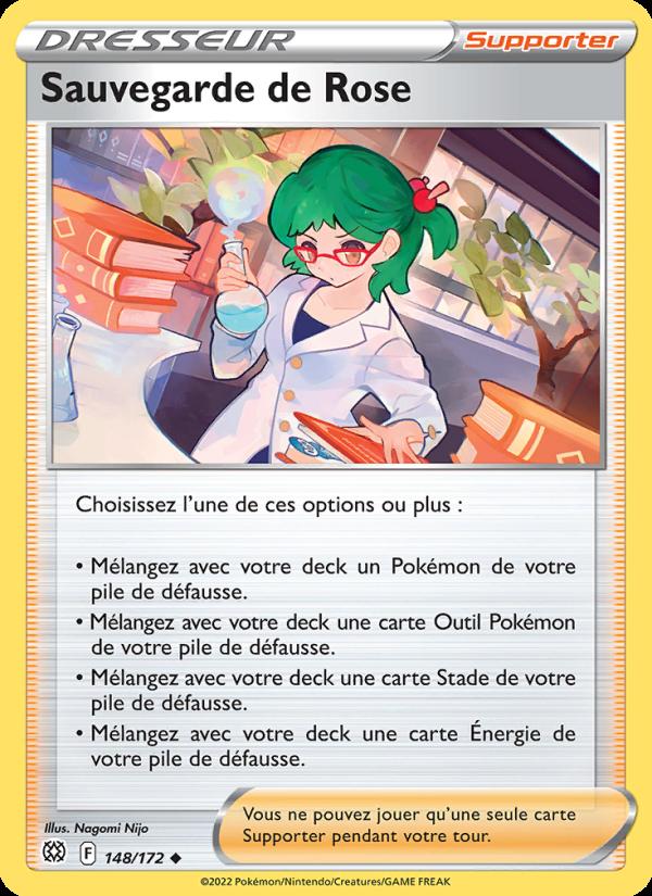 Sauvegarde de Rose card