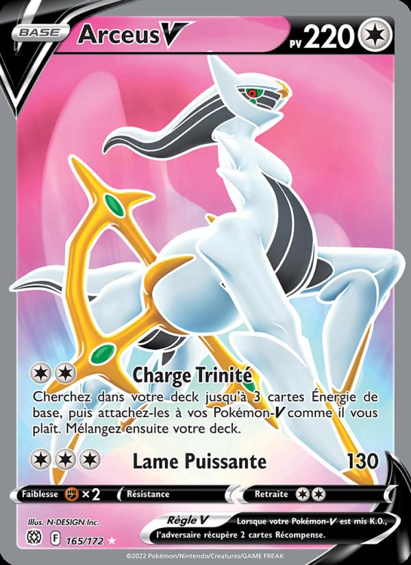 Arceus V card