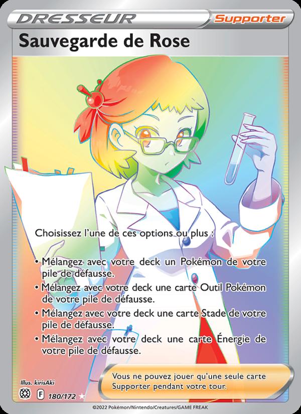 Sauvegarde de Rose card