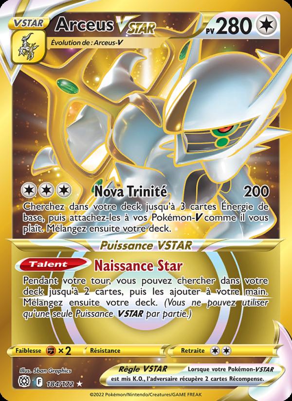 Arceus VSTAR card