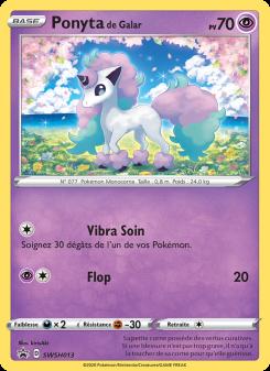 Ponyta de Galar card