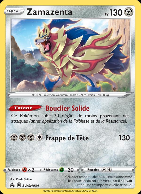 Zamazenta card