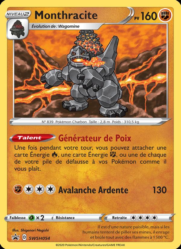 Monthracite card