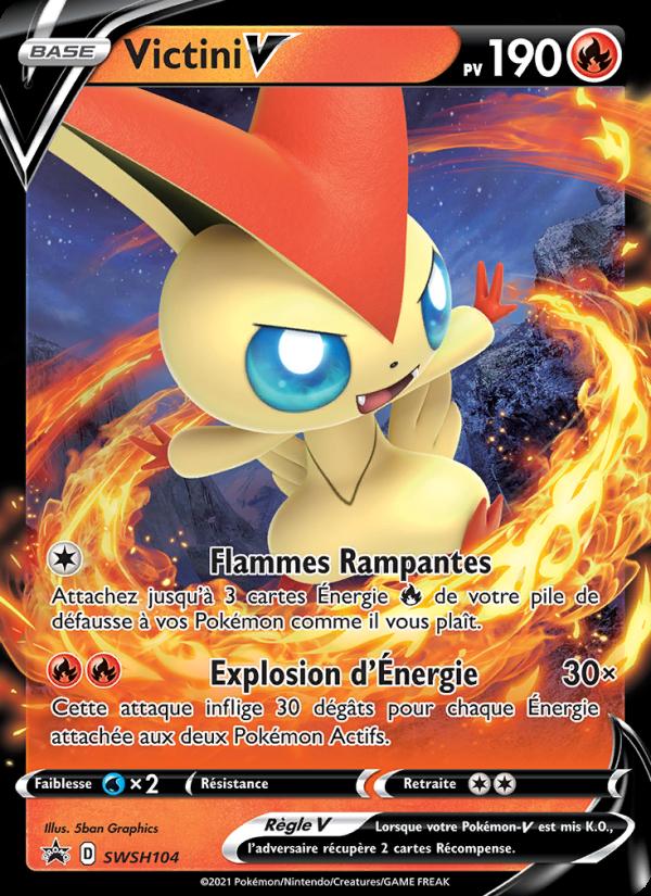 Victini V card