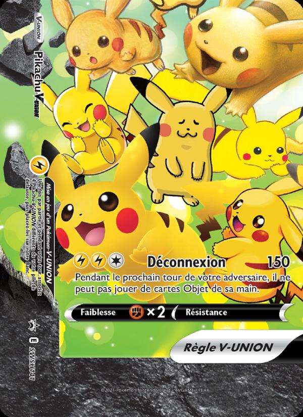 Pikachu V-UNION card