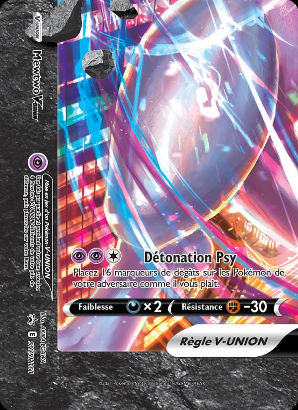 Mewtwo V-UNION card