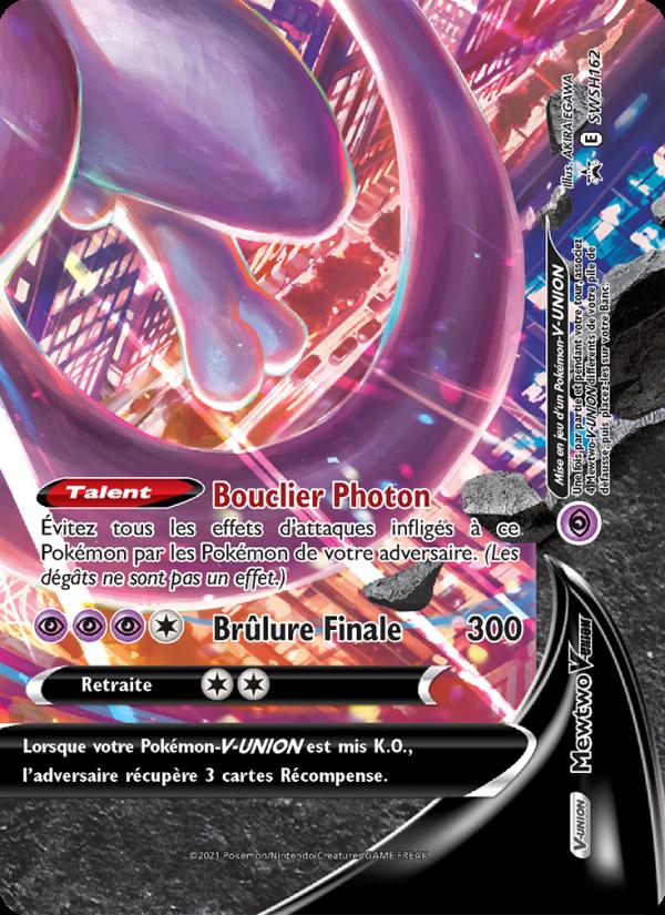 Mewtwo V-UNION card