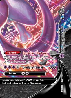 Mewtwo V-UNION card