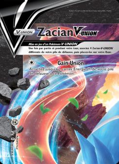 Zacian V-UNION card