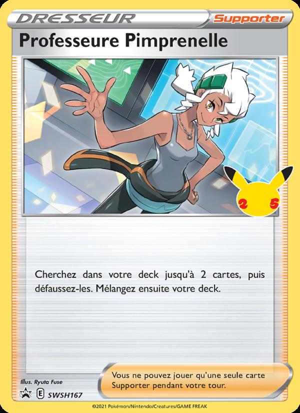 Professeure Pimprenelle card