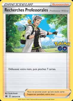 Recherches Professorales card