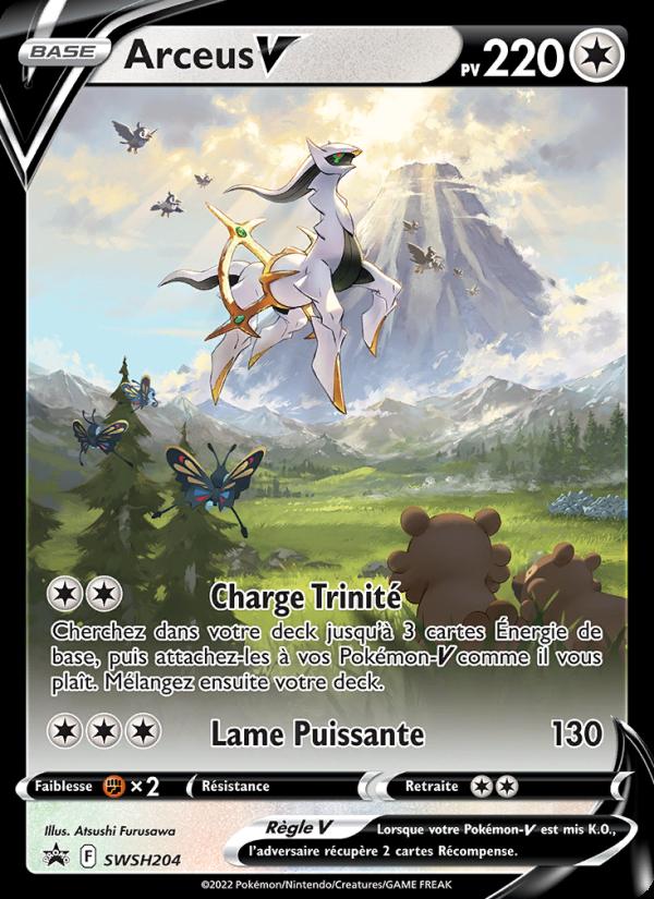 Arceus V card