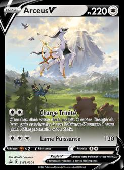 Arceus V card