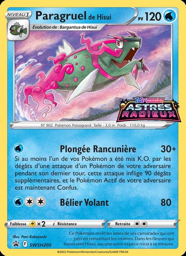 Paragruel de Hisui card