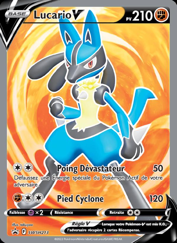 Lucario V card