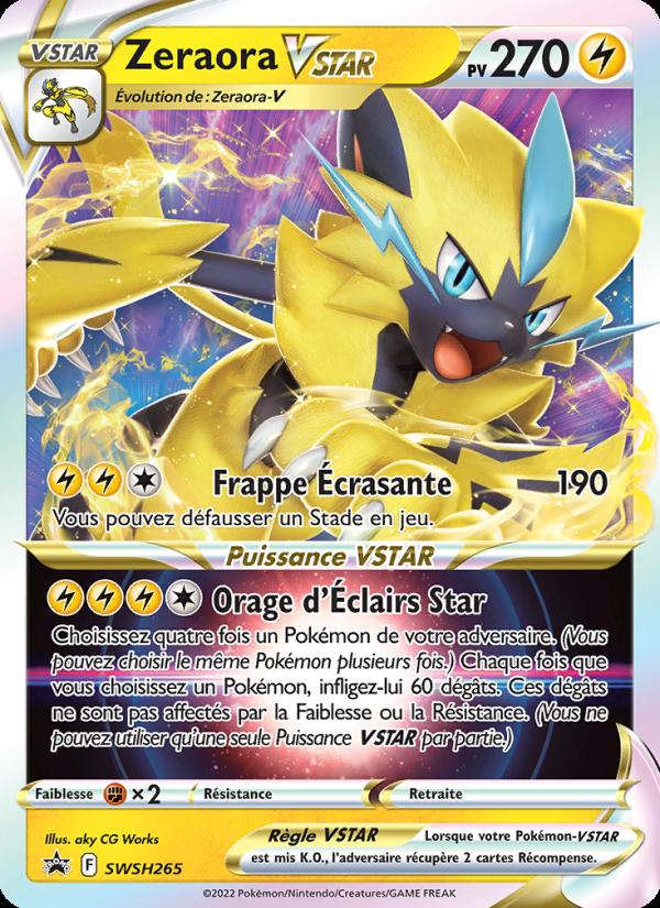 Zeraora VSTAR card