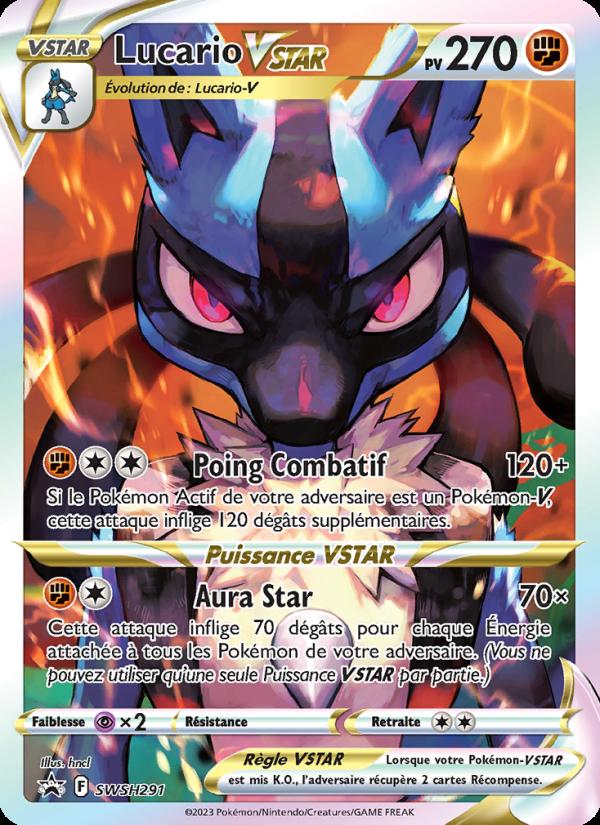 Lucario VSTAR card