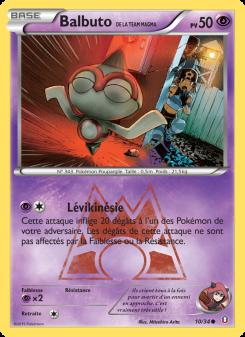 Balbuto de la Team Magma card